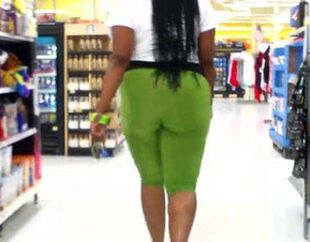 Lime Green Desire Ass..C Through Knickers In That Culo